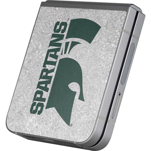 Michigan State University Spartans Half Logo Galaxy Z Flip6 Skin