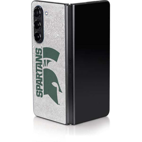 Michigan State University Spartans Half Logo Galaxy Z Fold5 5G Skin