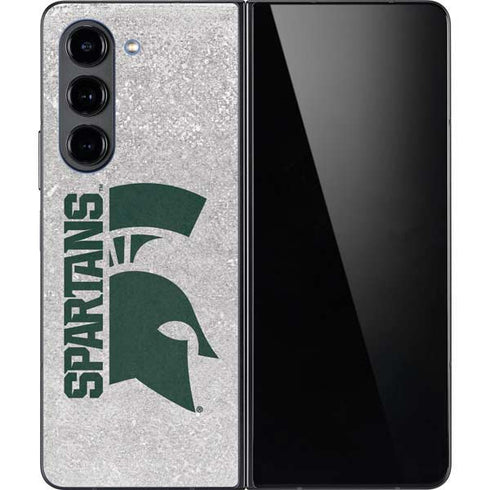 Michigan State University Spartans Half Logo Galaxy Z Fold5 5G Skin
