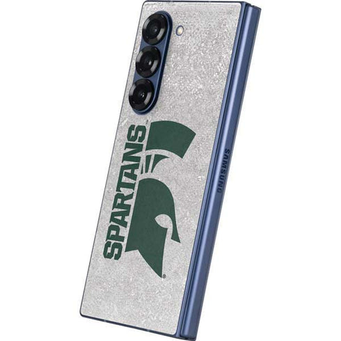 Michigan State University Spartans Half Logo Galaxy Z Fold6 Skin