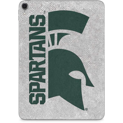 Michigan State University Spartans Half Logo Apple iPad Pro Skin