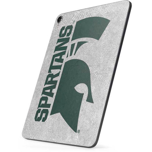 Michigan State University Spartans Half Logo Apple iPad Pro Skin