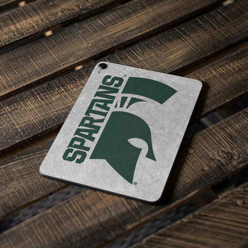 Michigan State University Spartans Half Logo Apple iPad Pro Skin