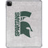 Michigan State University Spartans Half Logo iPad Pro 11in (2024) Clear Case