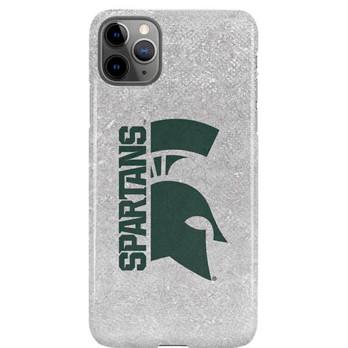 Michigan State University Spartans Half Logo iPhone Cases