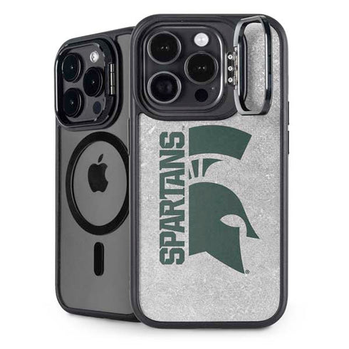 Michigan State University Spartans Half Logo iPhone Cases
