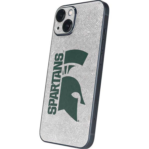 Michigan State University Spartans Half Logo iPhone Skins