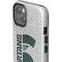 Michigan State University Spartans Half Logo iPhone 15 Impact Case