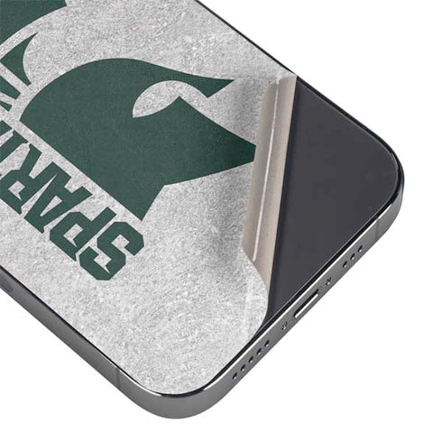 Michigan State University Spartans Half Logo iPhone 15 Pro Max Skin
