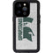 Michigan State University Spartans Half Logo iPhone 15 Pro Waterproof Case