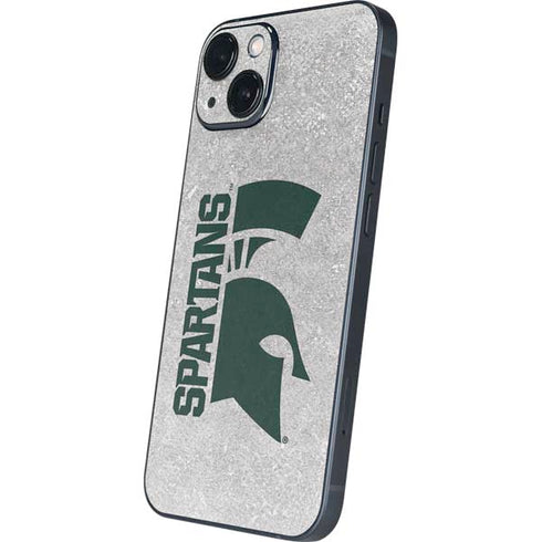 Michigan State University Spartans Half Logo iPhone 15 Skin