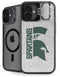 Michigan State University Spartans Half Logo iPhone 16 Kickstand Case