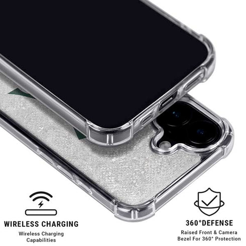 Michigan State University Spartans Half Logo iPhone 16 MagSafe Case