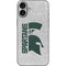 Michigan State University Spartans Half Logo iPhone 16 Plus Skin