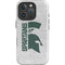 Michigan State University Spartans Half Logo iPhone 16 Pro Impact Case