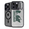 Michigan State University Spartans Half Logo iPhone 16 Pro Kickstand Case