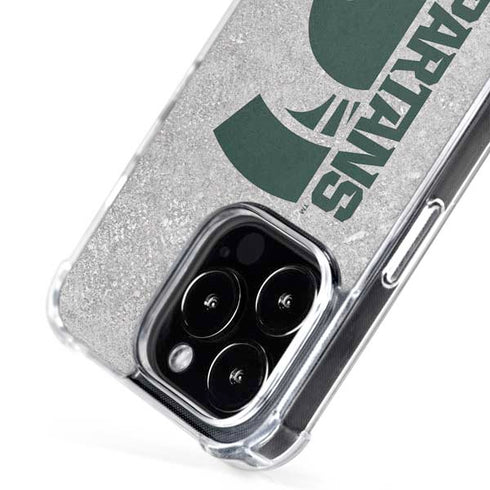 Michigan State University Spartans Half Logo iPhone 16 Pro MagSafe Case