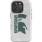 Michigan State University Spartans Half Logo iPhone 16 Pro Max Impact Case