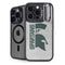 Michigan State University Spartans Half Logo iPhone 16 Pro Max Kickstand Case