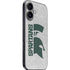 Michigan State University Spartans Half Logo iPhone 16 Skin