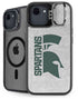 Michigan State University Spartans Half Logo iPhone 16e Kickstand Case
