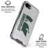 Michigan State University Spartans Half Logo iPhone 16e Clear Case