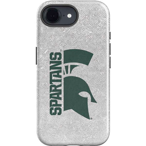 Michigan State University Spartans Half Logo iPhone 16e Impact Case