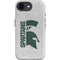 Michigan State University Spartans Half Logo iPhone 16e Impact Case