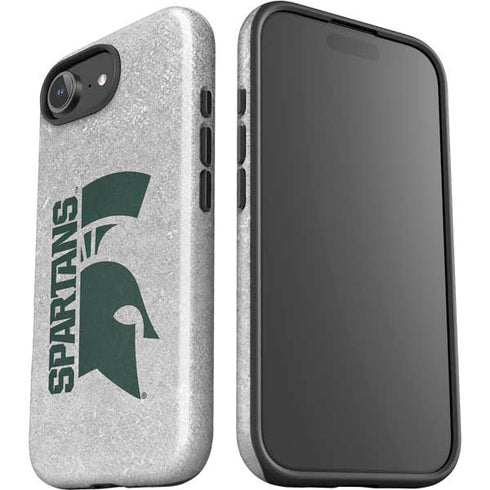 Michigan State University Spartans Half Logo iPhone 16e Impact Case
