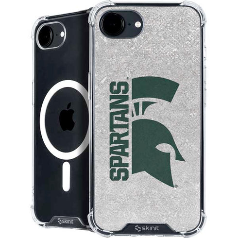 Michigan State University Spartans Half Logo iPhone 16e MagSafe Case