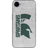 Michigan State University Spartans Half Logo iPhone 16e Skin