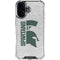 Michigan State University Spartans Half Logo iPhone 17 Clear Case