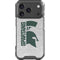 Michigan State University Spartans Half Logo iPhone 18 Pro Clear Case
