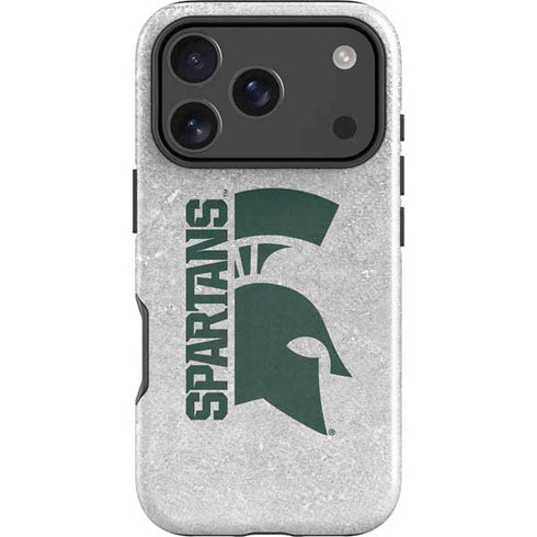 Michigan State University Spartans Half Logo iPhone 18 Pro Impact Case