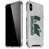 Michigan State University Spartans Half Logo iPhone X/XS Clear Case