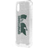 Michigan State University Spartans Half Logo iPhone XS Clear Case