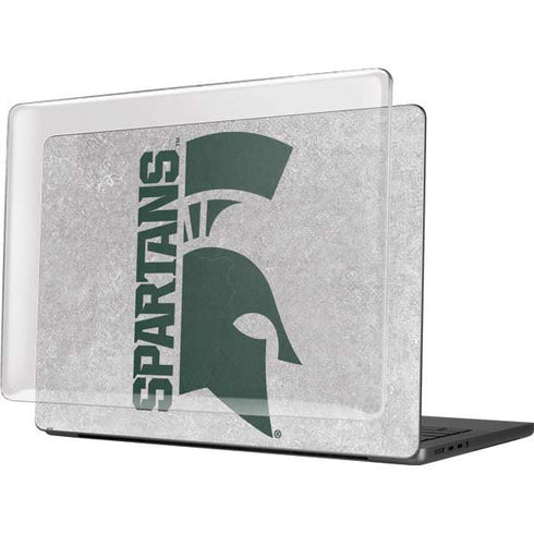 Michigan State University Spartans Half Logo MacBook Pro 14in (2021-24) Case plus Skin