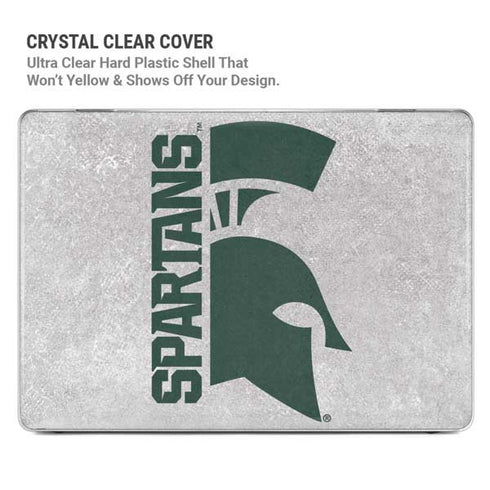 Michigan State University Spartans Half Logo MacBook Pro 14in (2021-24) Case plus Skin