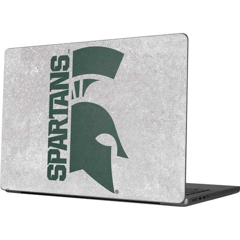 Michigan State University Spartans Half Logo Apple MacBook Pro 14-inch Skin