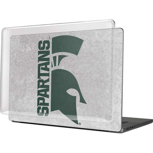 Michigan State University Spartans Half Logo MacBook Cases