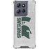 Michigan State University Spartans Half Logo Moto G 5G (2025) Clear Case