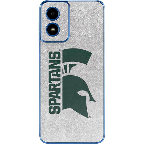 Michigan State University Spartans Half Logo Moto G Play 4G (2024) Skin