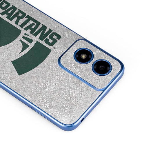 Michigan State University Spartans Half Logo Moto G Play 4G (2024) Skin