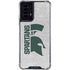 Michigan State University Spartans Half Logo Moto G Power 5G (2024) Clear Case