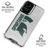Michigan State University Spartans Half Logo Moto G Power 5G (2024) Clear Case