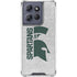 Michigan State University Spartans Half Logo Moto G Power 5G (2025) Clear Case