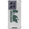 Michigan State University Spartans Half Logo Moto G Stylus 5G (2025) Clear Case
