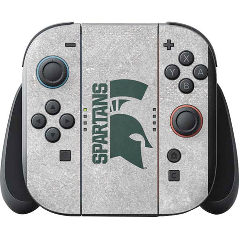 Michigan State University Spartans Half Logo Nintendo Switch 2 (2025) with Joy-Con Skin
