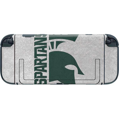 Michigan State University Spartans Half Logo Nintendo Switch 2 (2025) with Joy-Con Skin
