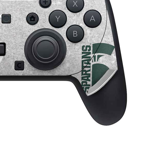 Michigan State University Spartans Half Logo Nintendo Switch 2 (2025) Pro Controller Skin